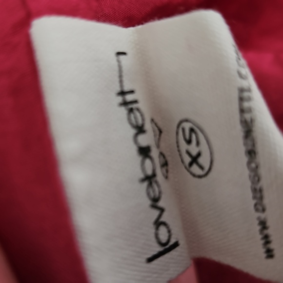 💜 Love Binetti Hera Print Dress Pink/ Fuchsia 100% Silk NWOT Sz XS - Picture 6 of 8